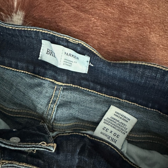 BKE Dark Blue Flare Jeans - Picture 2 of 2